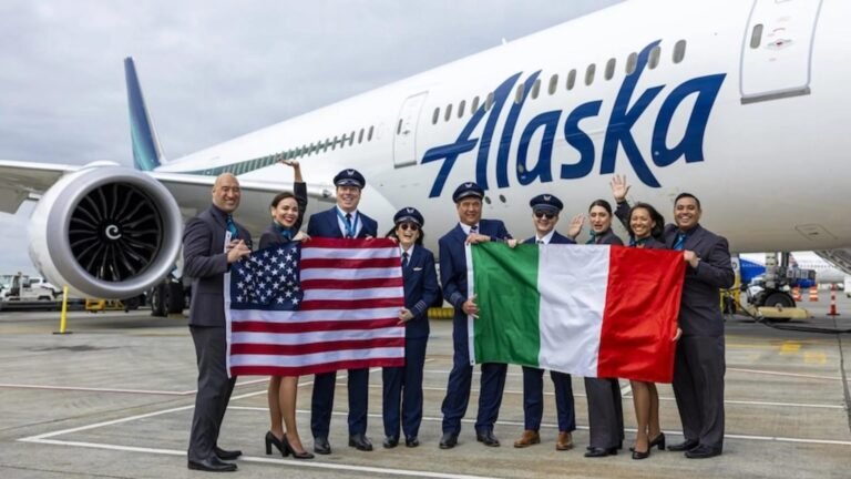 Alaska Airlines Launches First-Ever Europe Flight