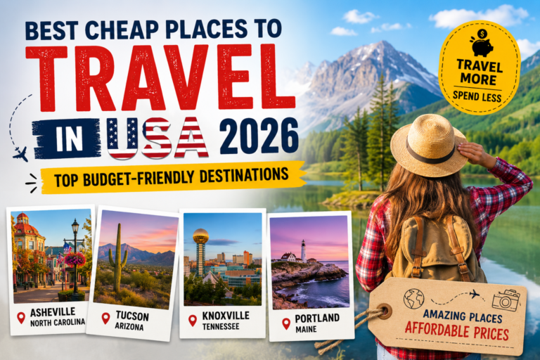 Best Cheap Places to Travel in USA 2026