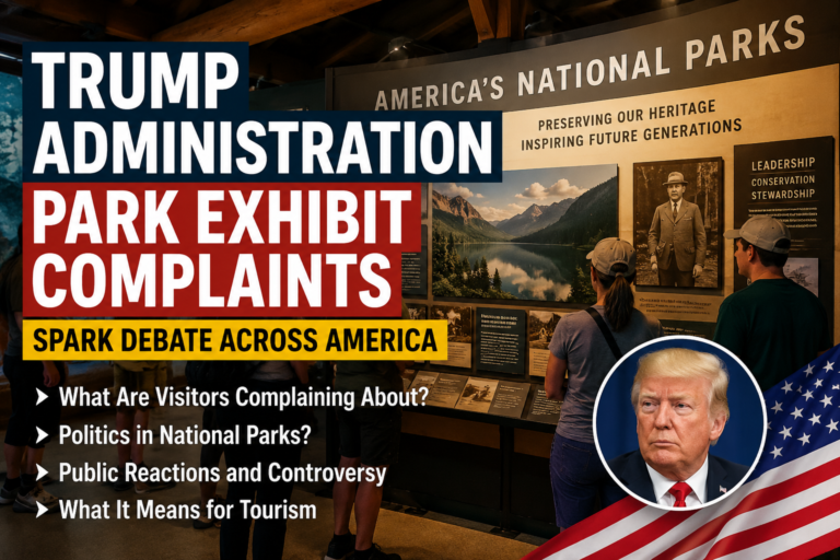 Trump Administration Park Exhibit Complaints